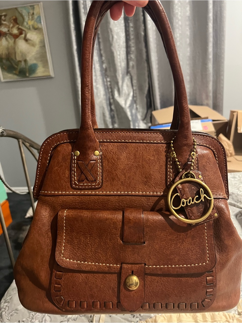 Rare Coach 65th Anniversary Legacy Thompson Satchel M0793-11373